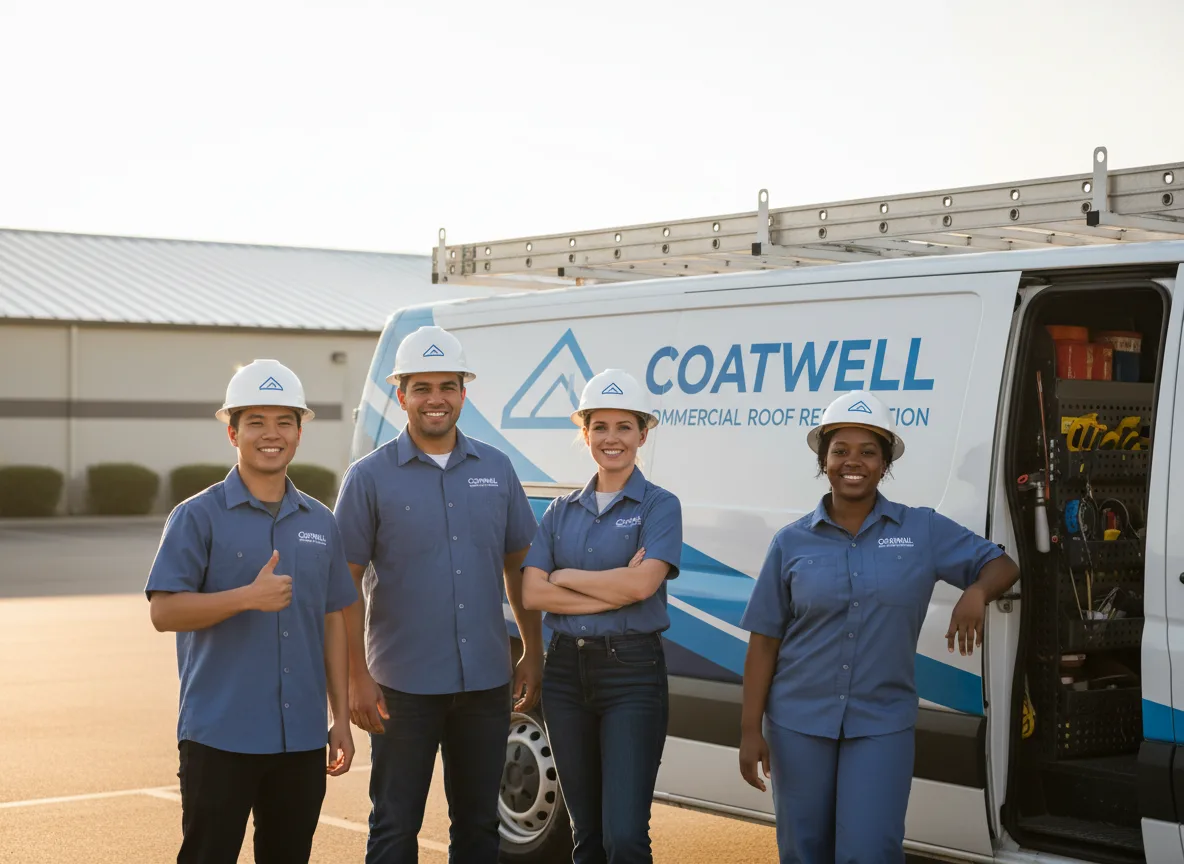 Commercial roof coating company in Bellefontaine, OH